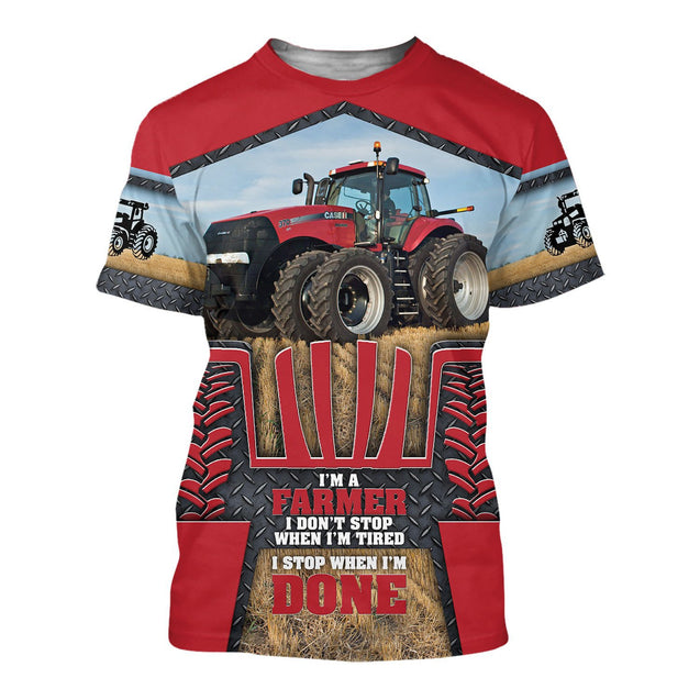 Farmer 3D All Over Printed Shirts for Men and Women TT0096-Apparel-TT-T-Shirt-S-Vibe Cosy™