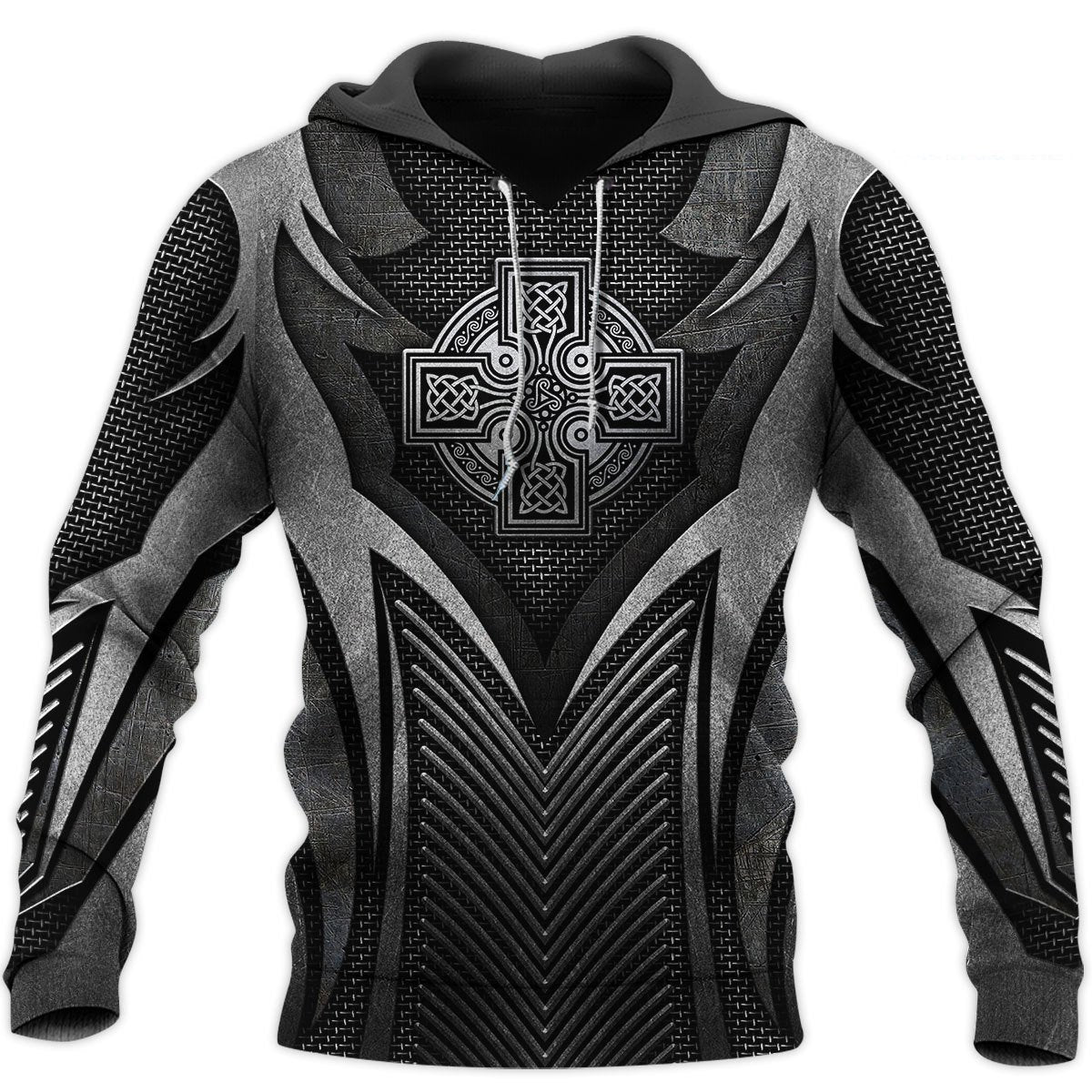 Irish Armor Warrior Chainmail 3D All Over Printed Shirts For Men and Women TT280205-Apparel-TT-Hoodie-S-Vibe Cosy™