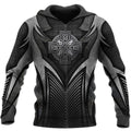 Irish Armor Warrior Chainmail 3D All Over Printed Shirts For Men and Women TT280205-Apparel-TT-Zipped Hoodie-S-Vibe Cosy™