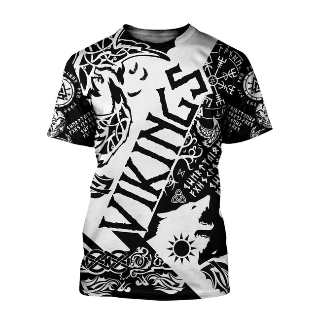 Viking Tattoo Pullover-Apparel-HP Arts-T-Shirt-S-Vibe Cosy™