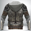 Irish Armor Knight Warrior Chainmail 3D All Over Printed Shirts For Men and Women TT0126-Apparel-TT-Hoodie-S-Vibe Cosy™