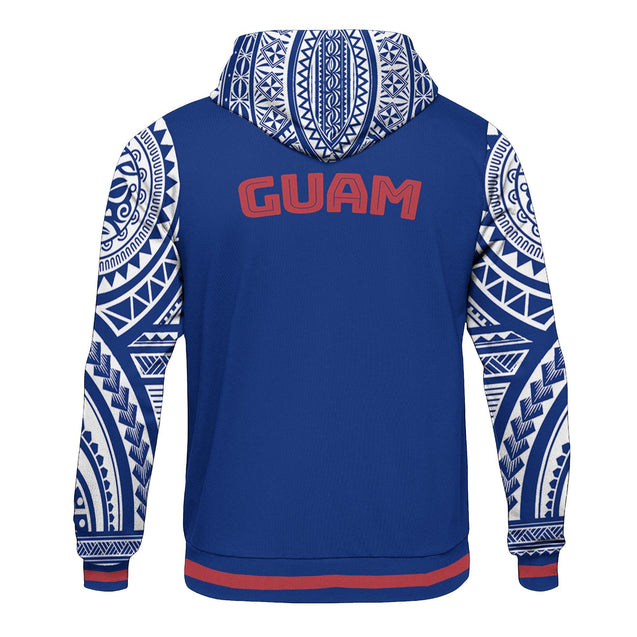 Guam Hoodie - Polynesian Special Style BN10-ALL OVER PRINT HOODIES (WC)-HP Arts-Unisex-XXS-Blue-Vibe Cosy™