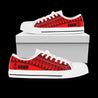 Guam Low Top Shoes - Latte Stone Red Black - BN09-LOW TOP CANVAS SHOES-Polynesian Print-Men-US5 (EU38)-Black-Vibe Cosy™