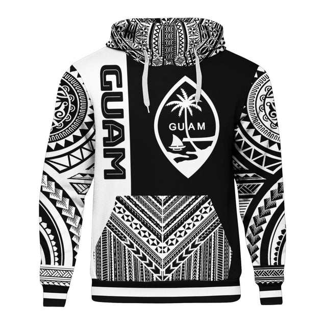 Guam Hoodie - Polynesian Special Black Style BN10-ALL OVER PRINT HOODIES (WC)-HP Arts-Unisex-XXS-Black-Vibe Cosy™