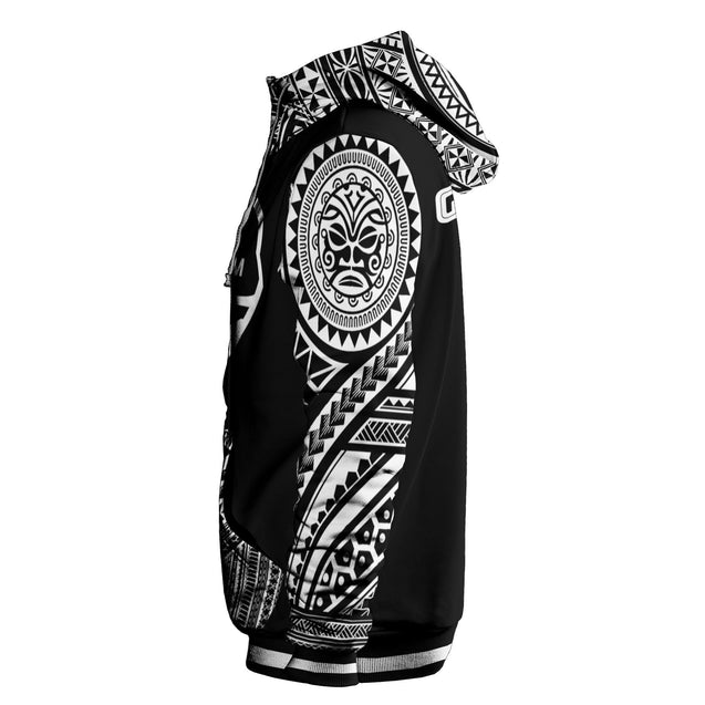 Guam Hoodie - Polynesian Special Black Style BN10-ALL OVER PRINT HOODIES (WC)-HP Arts-Unisex-XXS-Black-Vibe Cosy™