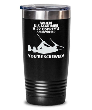 United States Marine Corps stainless steel tumbler HAC32306-HG-Vibe Cosy™