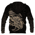 Maori Polynesian Tattoo All Over Hoodie HC0906-Apparel-Huyencass-Hoodie-S-Vibe Cosy™