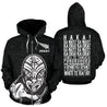 Rugby Haka New Style Zip Up Hoodie HC1205-Apparel-Huyencass-Zipped Hoodie-S-Vibe Cosy™
