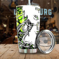 Green Bass Fishing Sport Stainless Steel Tumbler 20 Oz HC9302 - Amaze Style™-Tumbler