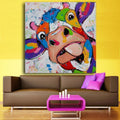 Canvas - Cow Oil Painting-Canvas-Artsailing Paintings Store-8X8-Vibe Cosy™