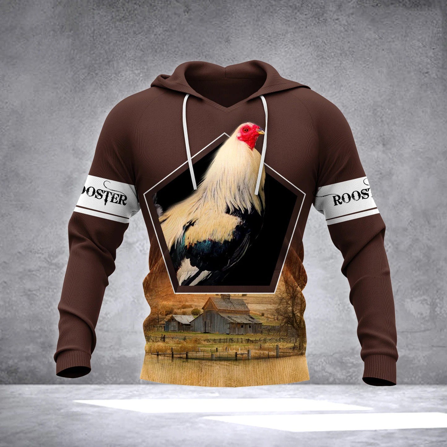 ROOSTER 3D All Over Printed Shirts for Men and Women TT241202-Apparel-TT-Hoodie-S-Vibe Cosy™
