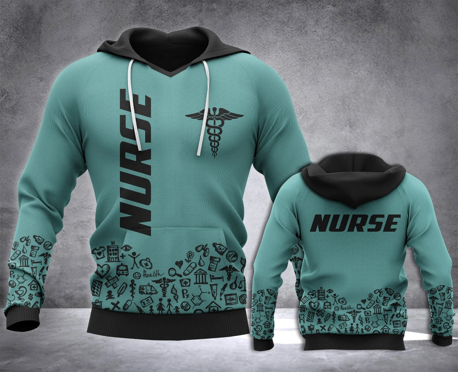Beautiful Nurse 3D All Over Printed Shirts For Men and Women TT200304-Apparel-TT-Hoodie-S-Vibe Cosy™