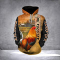 Rooster 3D All Over Printed Shirts for Men and Women NM-Apparel-NM-Hoodie-S-Vibe Cosy™