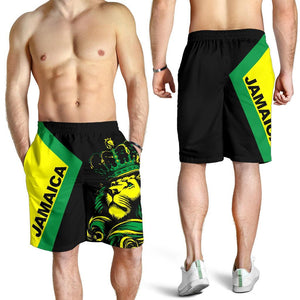 Jamaica men's shorts - lion style HG62900-Apparel-HG-Shorts-S-Vibe Cosy™