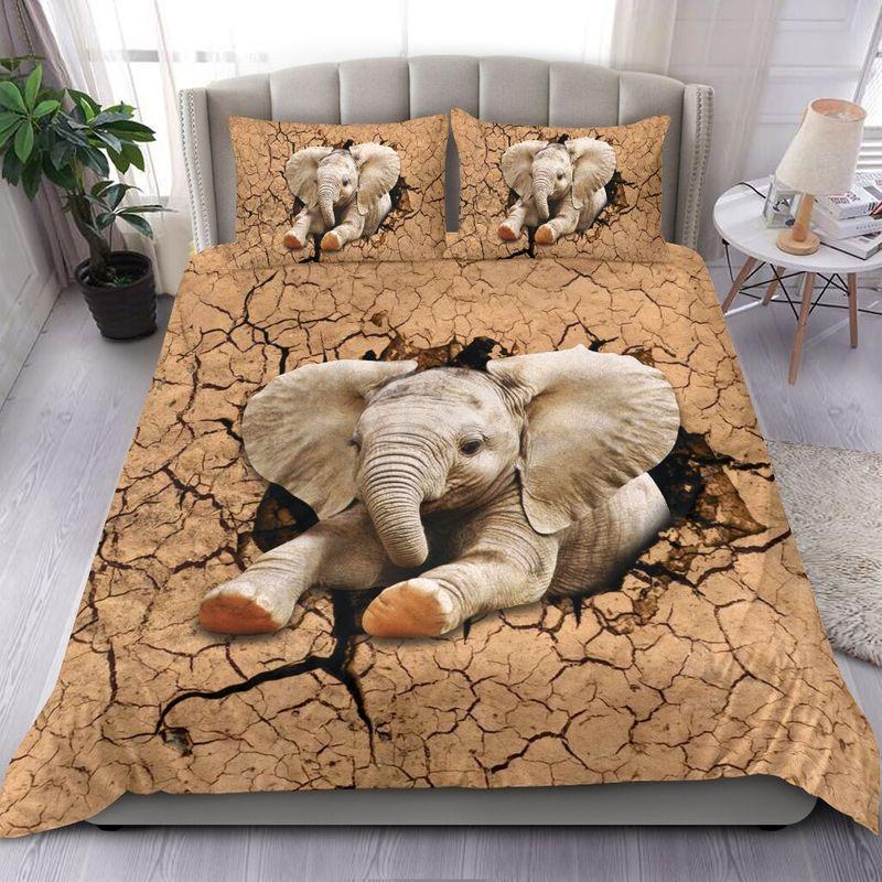 Elephant bedding set HG71506-HG-US Twin-Vibe Cosy™