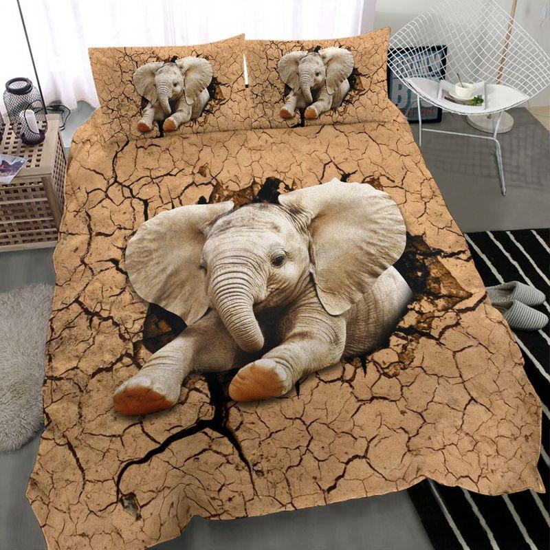 Elephant bedding set HG71506-HG-US Twin-Vibe Cosy™