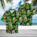 British shorthair tropical wild flowers hawaii shirt HG7804-Apparel-HG-Hawaiian shirt-S-Vibe Cosy™