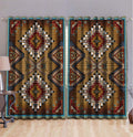 Native American Pattern 3D All Over Printed Window Curtains