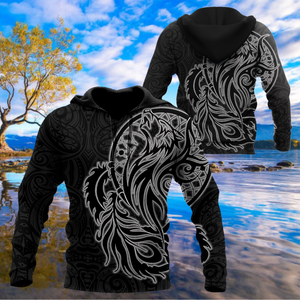 Maori dream catcher wolf tattoo 3d all over printed shirt and short for man and women HHT17072002