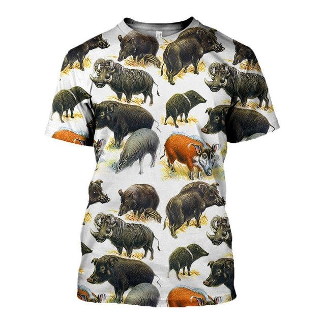 3D Printed Pig Clothes-Apparel-Phaethon-T-Shirt-S-Vibe Cosy™