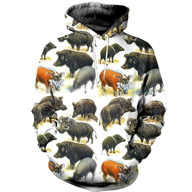 3D Printed Pig Clothes-Apparel-Phaethon-Hoodie-S-Vibe Cosy™