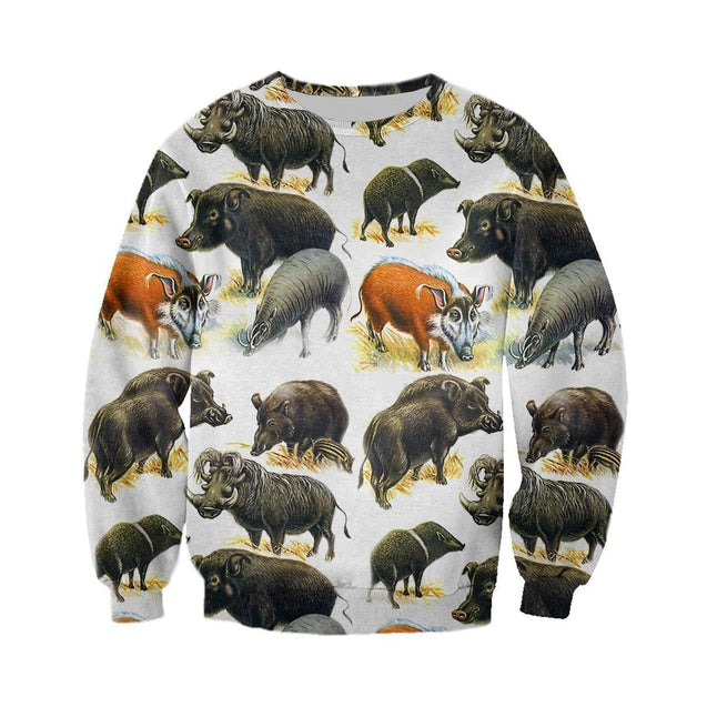 3D Printed Pig Clothes-Apparel-Phaethon-Sweatshirt-S-Vibe Cosy™