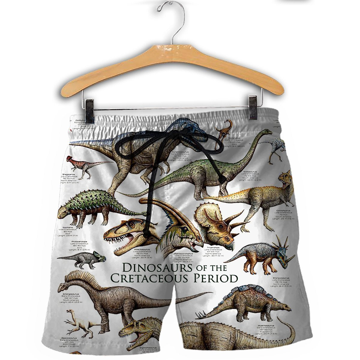 3D All Over Printed Dinosaurs Shirts and Shorts-3D All Over Printed Clothes-HP Arts-Shorts-XS-Vibe Cosy™