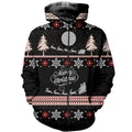 3D All Over Printed Christmas Shirts and Shorts-Christmas-RoosterArt-Zipped Hoodie-XS-Vibe Cosy™