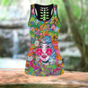 Tropical Hippie Girl Combo Hollow Tank Top And Legging Outfit MH05032101