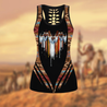 Native American 3D All Over Printed Legging + Hollow Tank