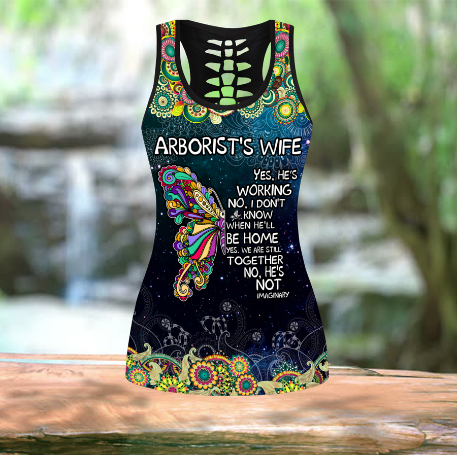 Premium 3D Printed Arborist's Wife Combo Tanktop Legging MEI