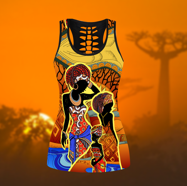 African Culture Combo Legging + Tank Top DA27042101