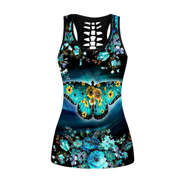 Butterfly legging + hollow tank combo custom name