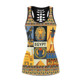 Ancient Egyptian Mythology Culture 3D print Combo Legging Tank