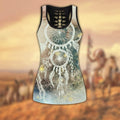 Native American 3D All Over Printed Legging + Hollow Tank