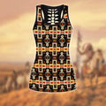 Native American 3D All Over Printed Legging + Hollow Tank Combo