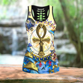 Egyptian Ancient Ankh Life Egyptian Combo Legging Tank