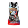 Happy Independence Day United States of America 3D All Over Printed Legging + Hollow Tank