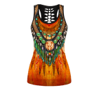 Native American 3D All Over Printed Legging + Hollow Tank Combo