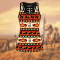 Native American 3D All Over Printed Legging + Hollow Tank