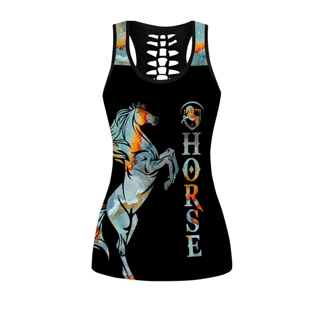 Horse  Combo Legging + Tank Top 3D All Printed