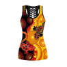 Aboriginal apparels the sun and lizards combo legging tanktop