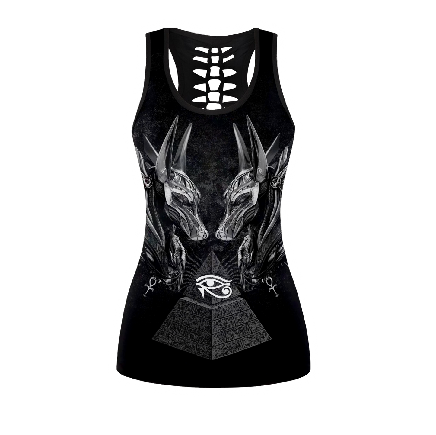 Horus Eye Egypt Anubis Ancient 3D print Combo Legging Tank
