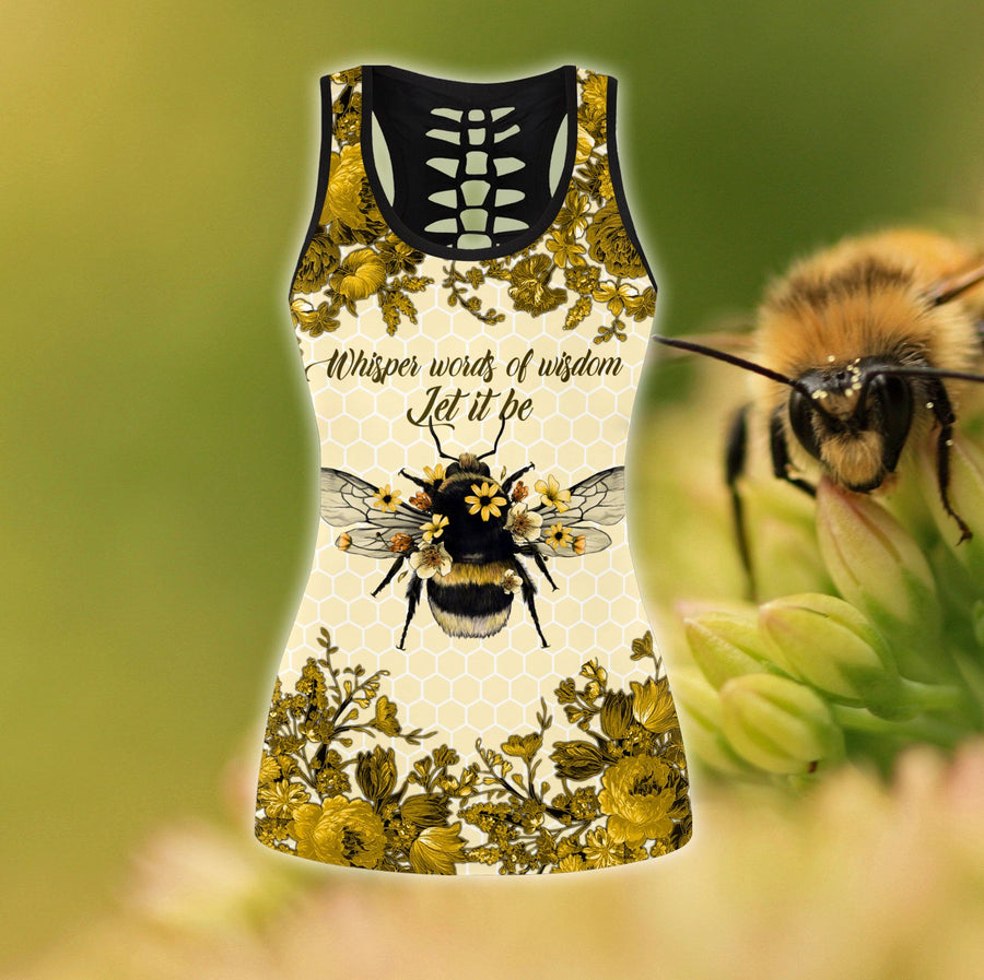 Bees let it be legging + hollow tank combo
