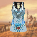 Native American 3D All Over Printed Legging + Hollow Tank