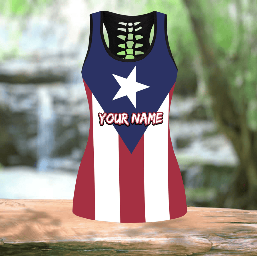 Customize Name Puerto Rico Combo Outfit