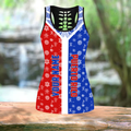 Customize Name Puerto Rico Symbols Combo Hollow Tank Top And Legging Outfit MH24022101