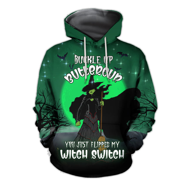 Buckle Up Buttercup You Just Flipped My Witch Switch Combo Hoodie + Legging NTN09232001