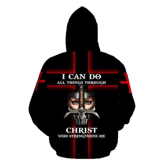 I Can Do All Things Through Christ Who Strengthens Me 3D All Over Printed Shirts For Men and Women TA0904201