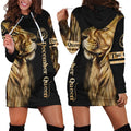 December Lion Queen 3D All Over Printed Shirt for Women